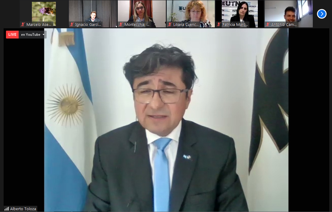 Decano de UTN FR San Francisco, Ing. Alberto Toloza Decano de UTN FR San Francisco, Ing. Alberto Toloza