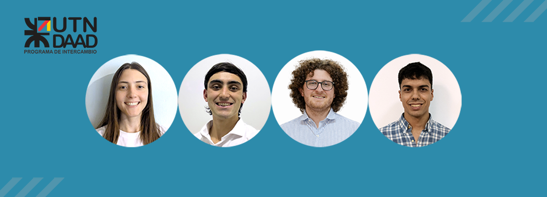 Programa UTN-DAAD: cuatro estudiantes de la UTN obtuvieron becas para una estancia académica en Alemania