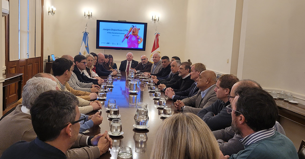 Autoridades de UTN y del Gobierno de Santa Fe Autoridades de UTN y del Gobierno de Santa Fe