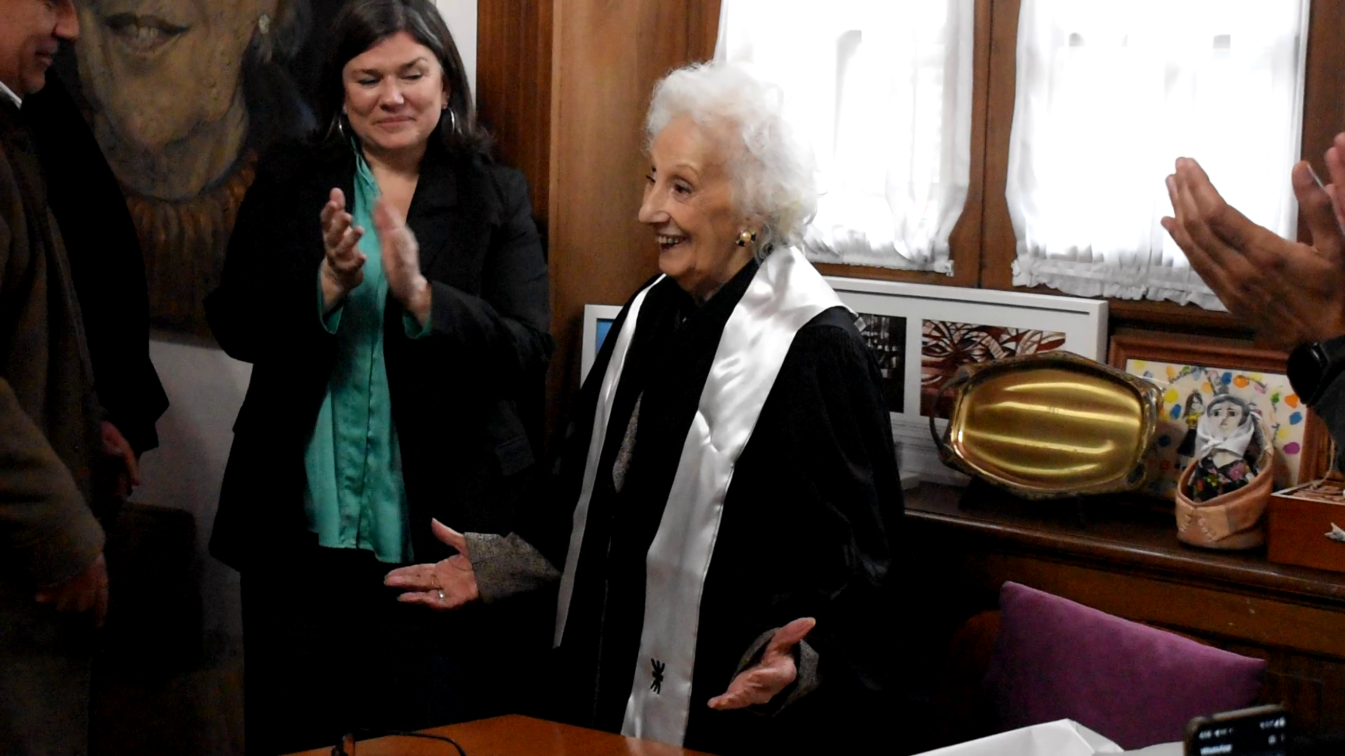Dra. Honoris Causa, Estela Barnes de Carlotto Autoridades de la UTN y de la Red VEGA
