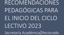 Recomendaciones pedagógicas para el inicio de clases 2023
