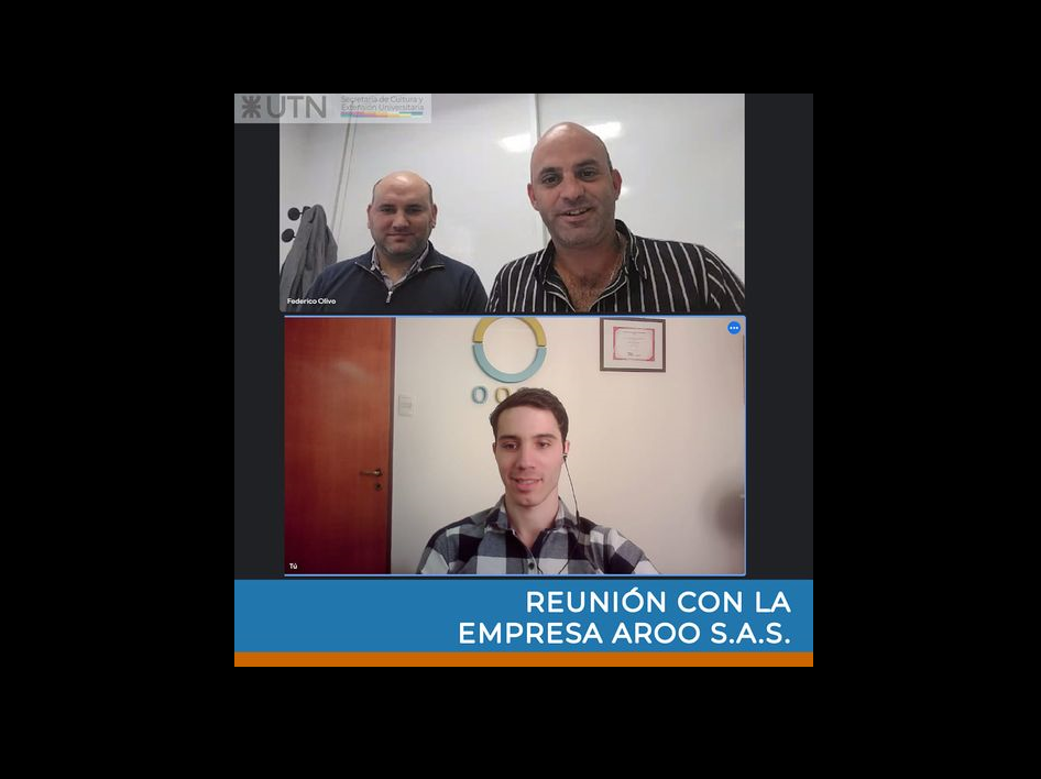 Reunión con la empresa Aroo S.A.S.