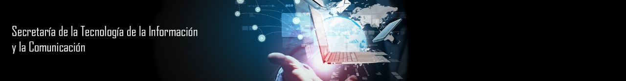 Banner Secretaría de tecnologías de la Información y la Comunicación