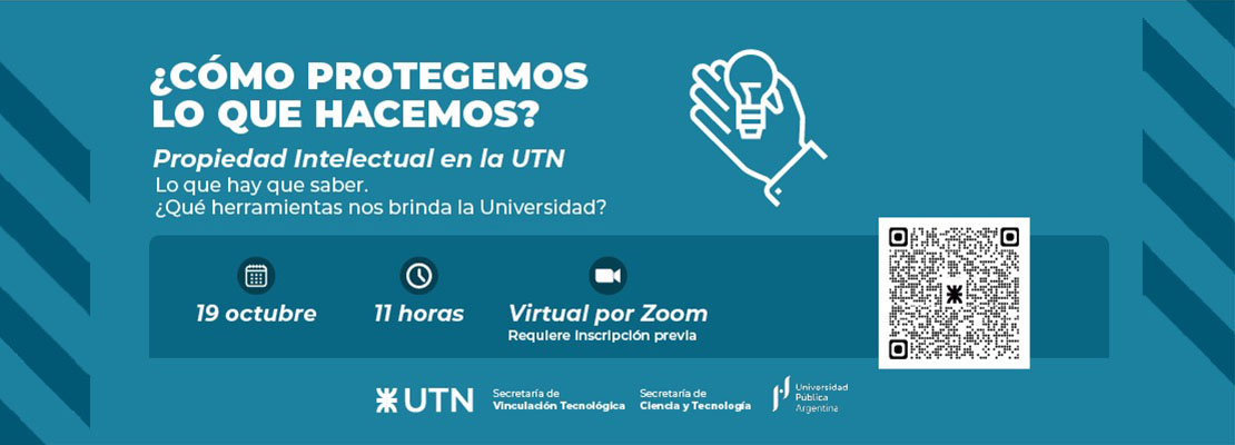 La UTN presenta herramientas sobre Propiedad Intelectual